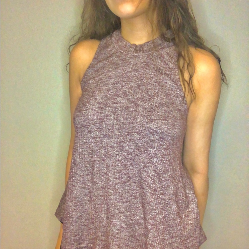 flowy halter top